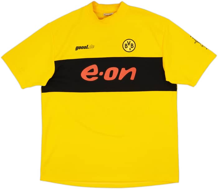 2002-03 Borussia Dortmund Home Shirt Conceicao #6 - 7/10 - (XL)