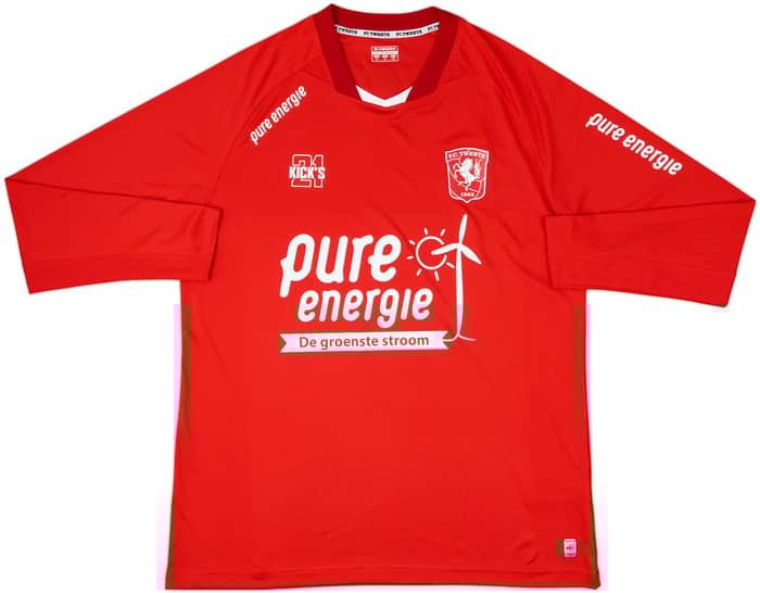 2019-20 FC Twente Home L/S Shirt - 9/10 - (XL)