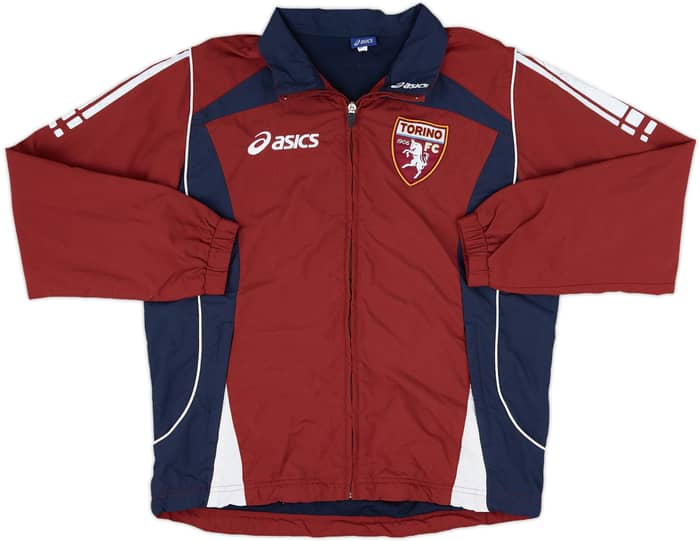 2005-06 Torino Asics Track Jacket - 7/10 - (L.Boys)