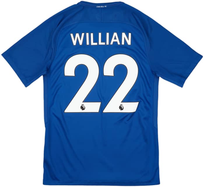 2017-18 Chelsea Home Shirt Willian #22 - 5/10 - (S)