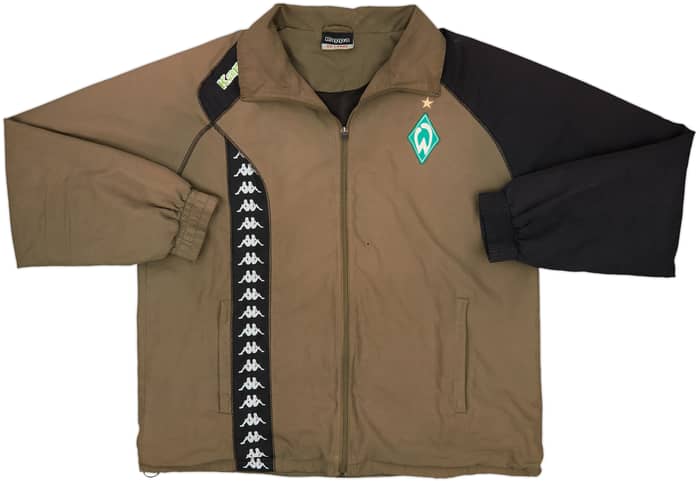 2006-07 Werder Bremen Kappa Hooded Fleece Jacket - 6/10 - (XXL)
