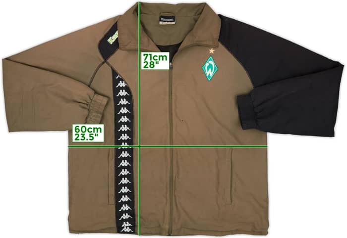 2006-07 Werder Bremen Kappa Hooded Fleece Jacket - 6/10 - (XXL)