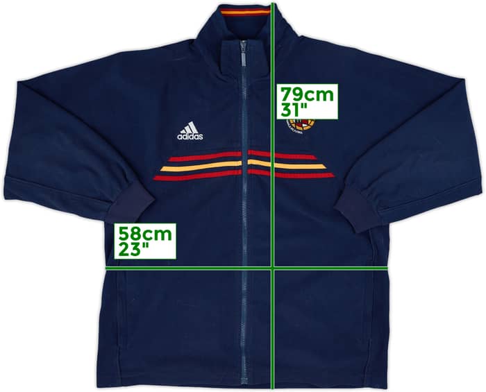 2000-01 Spain adidas Track Jacket - 8/10 - (XL)