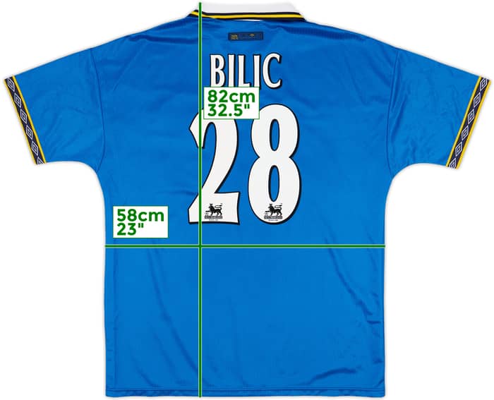 1997-99 Everton Home Shirt Bilic #28 - 8/10 - (XL)