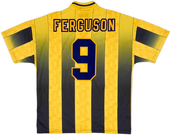 1996-98 Everton Away Shirt Ferguson #9 - 9/10 - (XL)