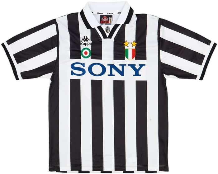 1995-97 Juventus Home Shirt Del Piero #10 - 8/10 - (M)