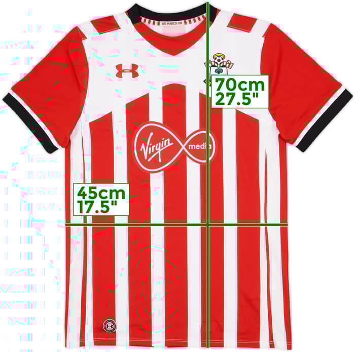 2016-17 Southampton Home Shirt - 10/10 - (XL.Boys)