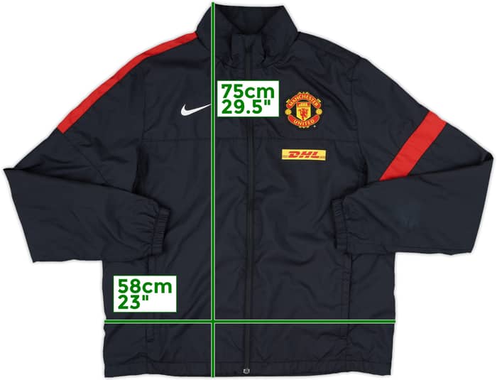 2012-13 Manchester United Nike Track Jacket - 8/10 - (L)