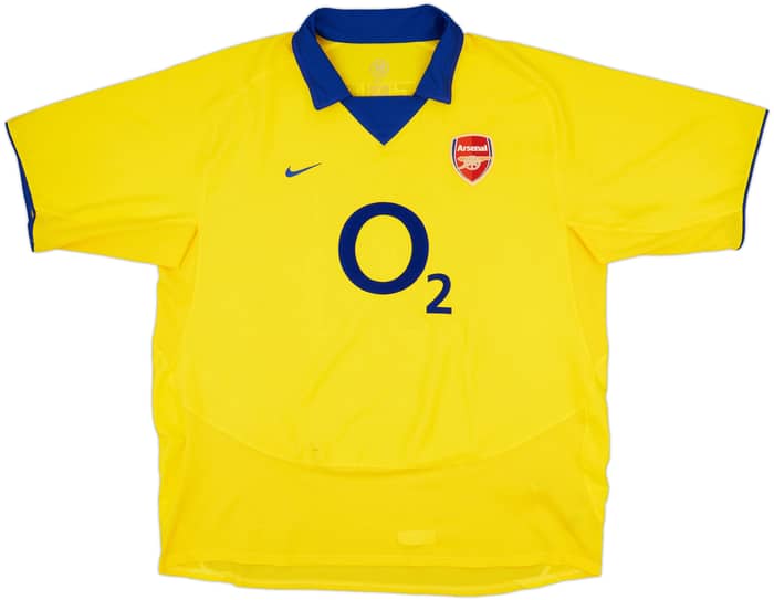 2003-05 Arsenal Away Shirt Henry #14 - 7/10 - (XXL)