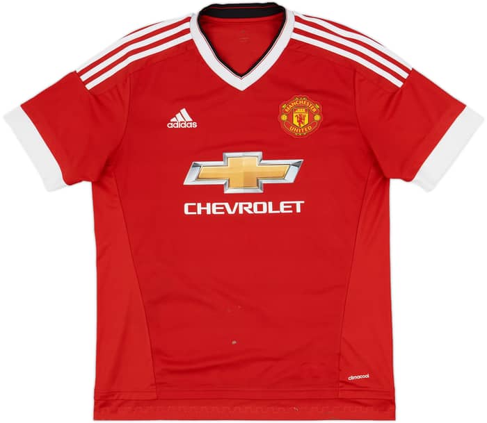 2015-16 Manchester United Home Shirt Rooney #10 - 6/10 - (L)