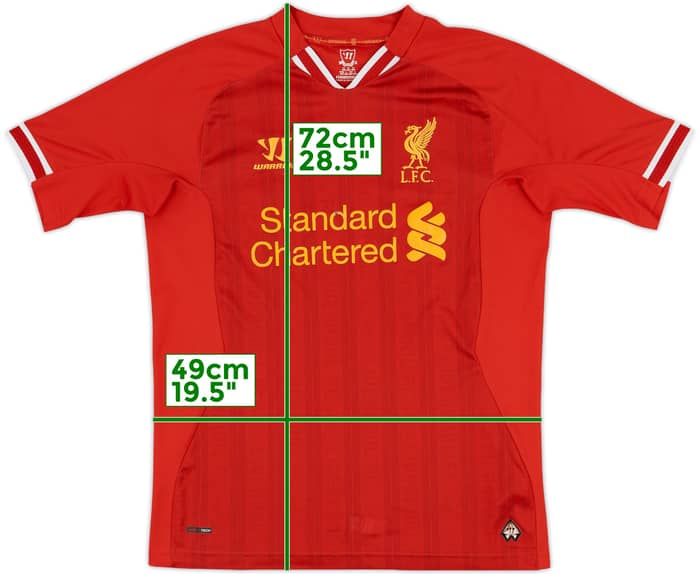 2013-14 Liverpool Home Shirt - 5/10 - (M)