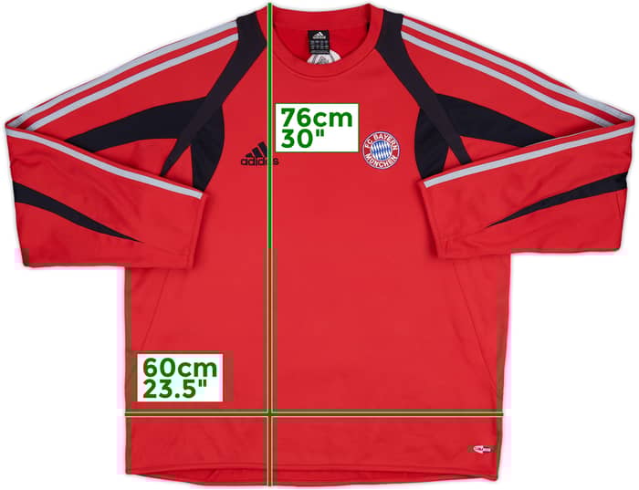 2004-05 Bayern Munich adidas Sweat Top - 8/10 - (L/XL)