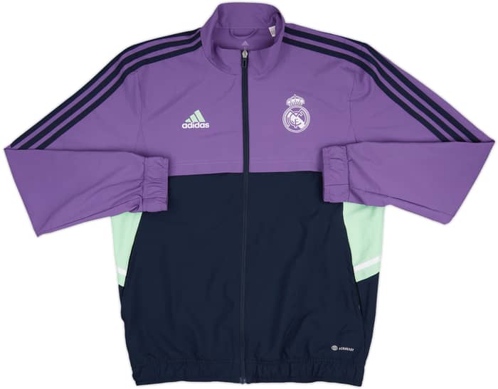2022-23 Real Madrid adidas Track Jacket - 9/10 - (M)