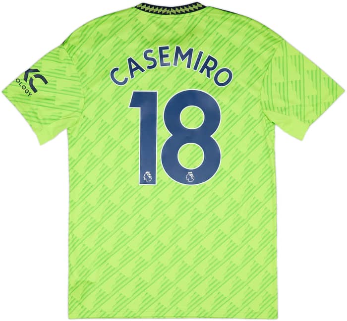 2022-23 Manchester United Third Shirt Casemiro #18 - 9/10 - (M)