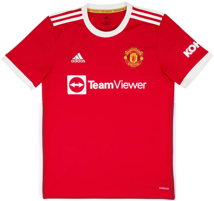 2021-22 Manchester United Home Shirt Ronaldo #7 - 9/10 - (M)