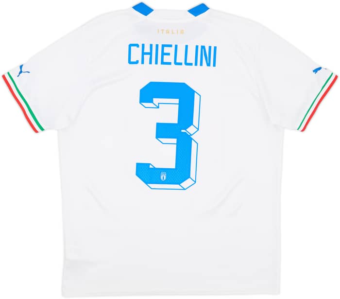2022-23 Italy Away Shirt Chiellini #3 - 9/10 - (L)
