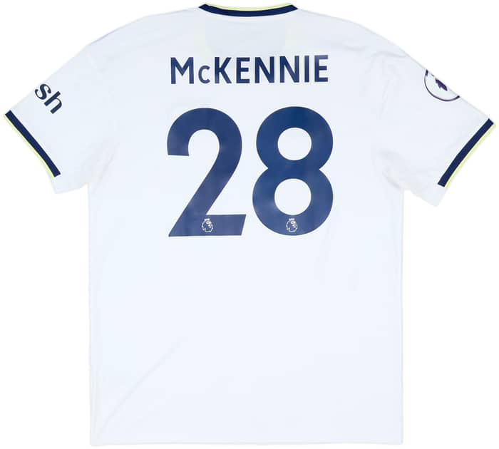 2022-23 Leeds United Home Shirt McKennie #28 - 9/10 - (L)