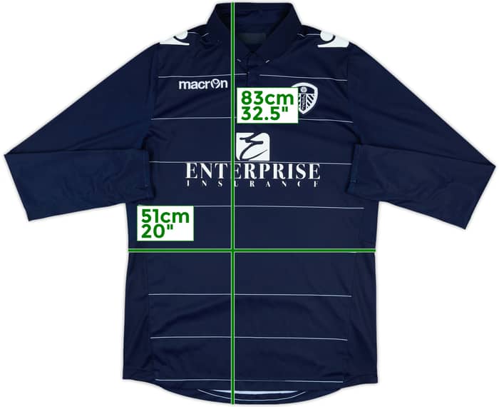 2014-15 Leeds United Away L/S Shirt - 5/10 - (L)