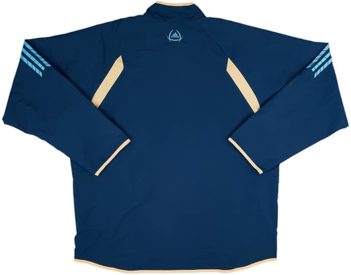 2005-06 Olympique Marseille adidas 1/4 Zip Drill Top - 9/10 - (L)