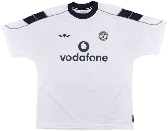 2000-01 Manchester United Away Shirt Beckham #7 - 8/10 - (L)