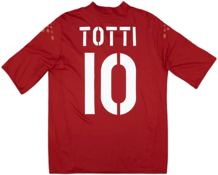 2003-04 Roma Home Shirt Totti #10 - 7/10 - (M)