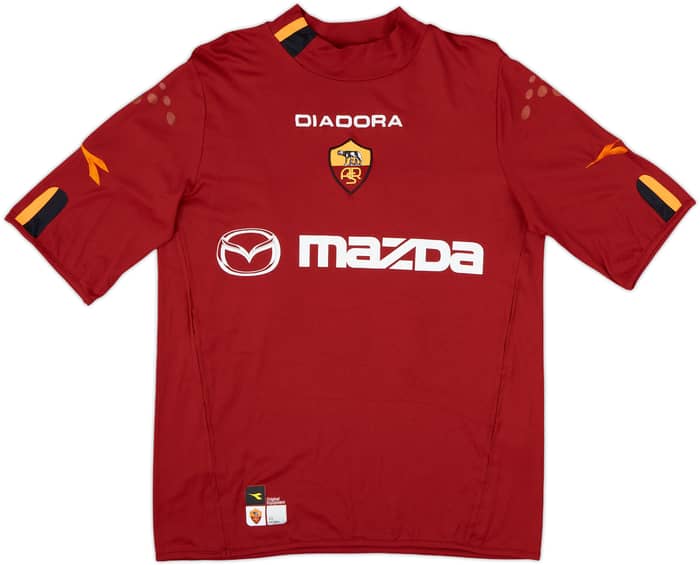 2003-04 Roma Home Shirt Totti #10 - 7/10 - (M)
