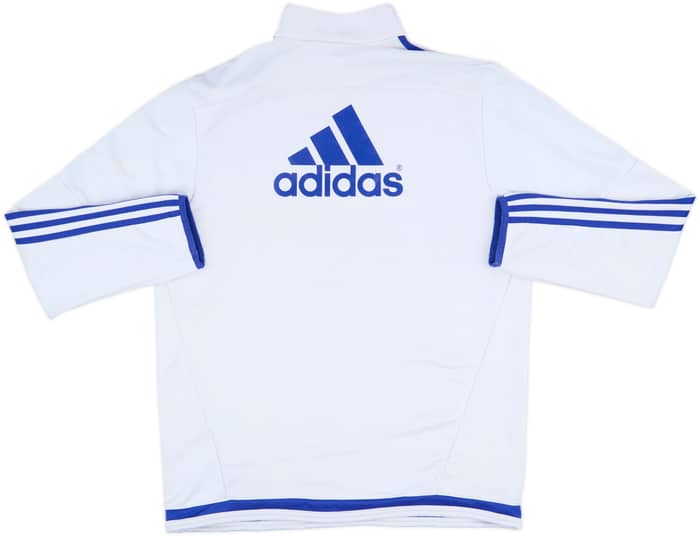 2015-16 Chelsea adidas 1/4 Zip Drill Top - 5/10 - (L)