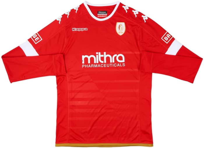 2016-17 Standard Liege Home L/S Shirt - 6/10 - (XL.Boys)