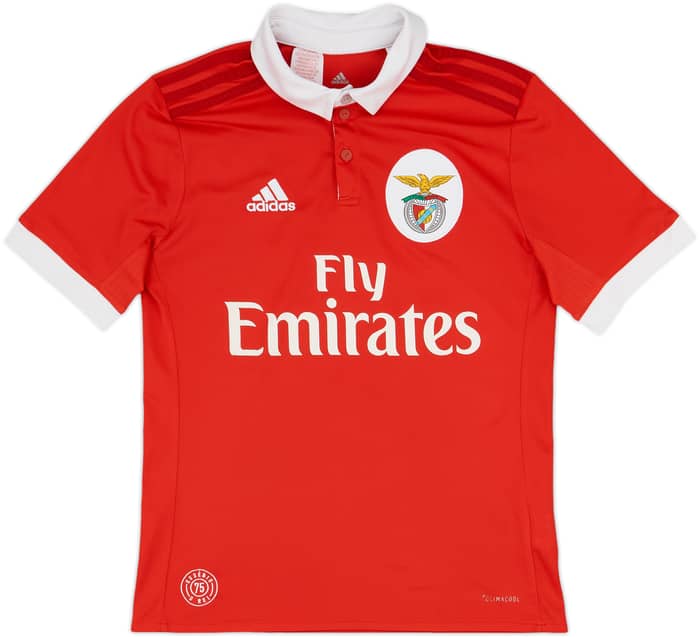 2017-18 Benfica Home Shirt - 7/10 - (L.Boys)