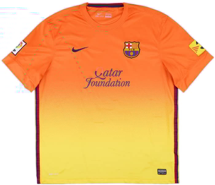 2012-13 Barcelona Away Shirt - 4/10 - (XL)