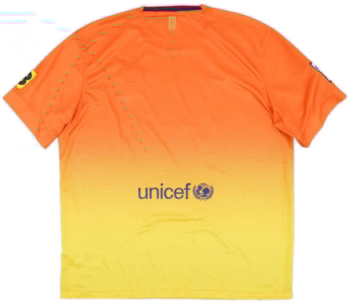 2012-13 Barcelona Away Shirt - 4/10 - (XL)