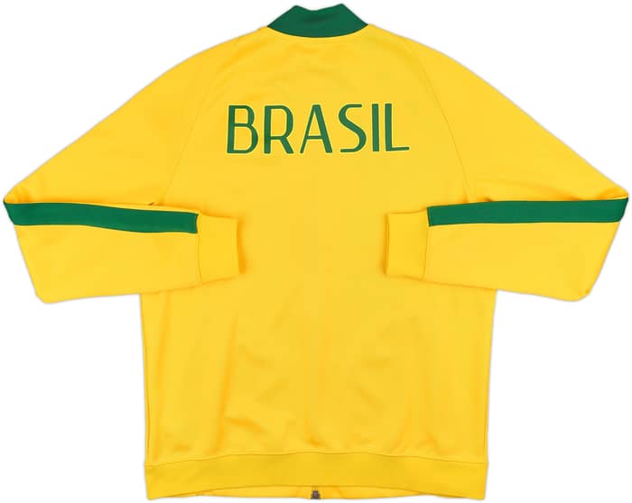 2013-14 Brazil Nike Track Jacket - 9/10 - (L)