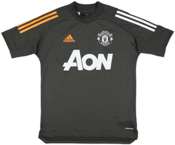 2020-21 Manchester United adidas Training Shirt - 6/10 - (L.Boys)