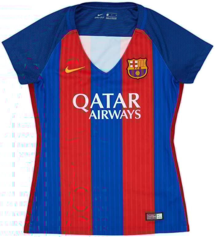 2016-17 Barcelona Home Shirt (Women's S)
