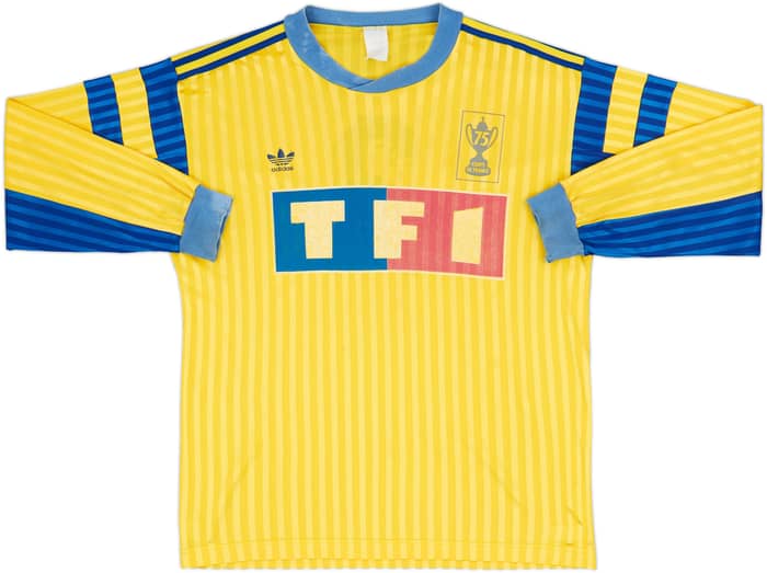 1991-92 Coupe de France L/S Shirt #2 - 7/10 - (L)