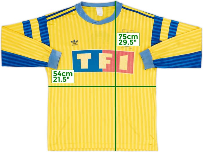 1991-92 Coupe de France L/S Shirt #2 - 7/10 - (L)