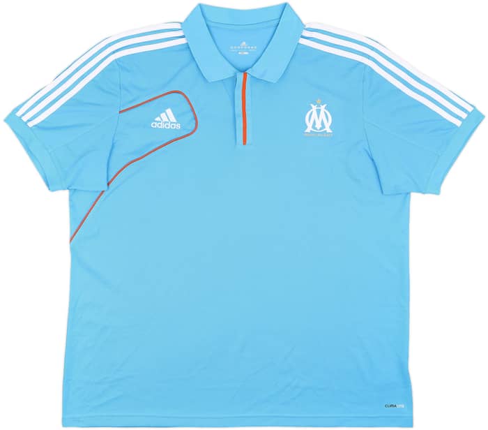 2012-13 Olympique Marseille adidas Polo Shirt - 10/10 - (3XL)