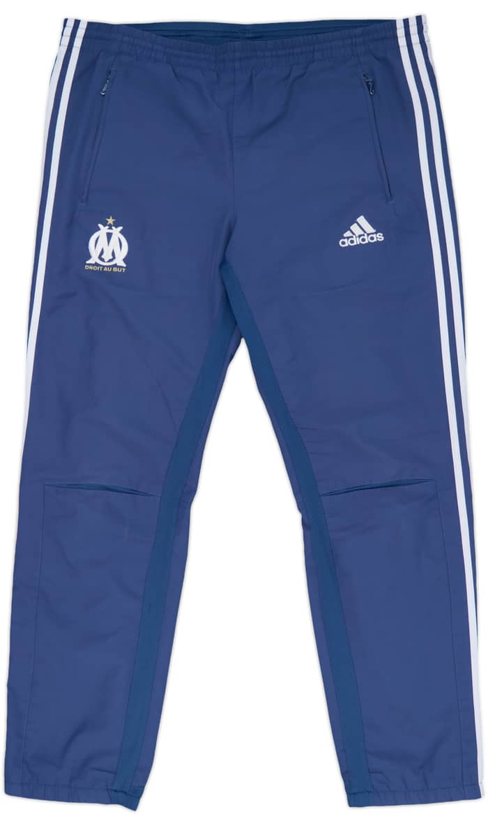 2004-05 Olympique Marseille adidas Track Pants/Bottoms - 5/10 - (M)