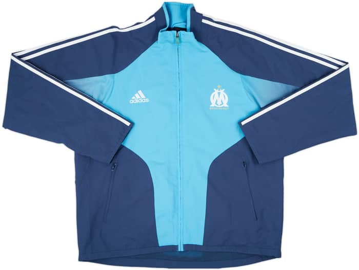 2004-05 Olympique Marseille adidas Track Jacket - 8/10 - (L/XL)