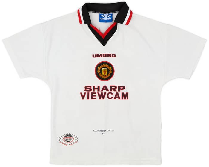 1996-97 Manchester United Away Shirt P Neville #12 - 6/10 - (L.Boys)