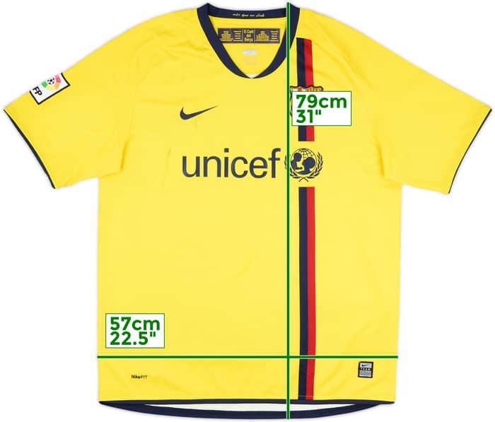 2008-10 Barcelona Away Shirt - 5/10 - (L)