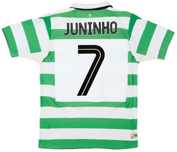 2004-05 Celtic Home Shirt Juninho #7 - 6/10 - (S)