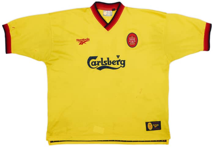 1997-99 Liverpool Away Shirt Fowler #9 - 6/10 - (XXL)
