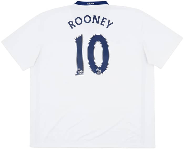 2008-10 Manchester United Away Shirt Rooney #10 - 9/10 - (3XL)