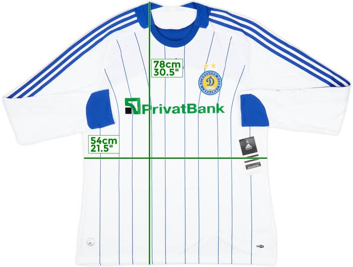 2009-10 Dynamo Kyiv Home L/S Shirt (XL)