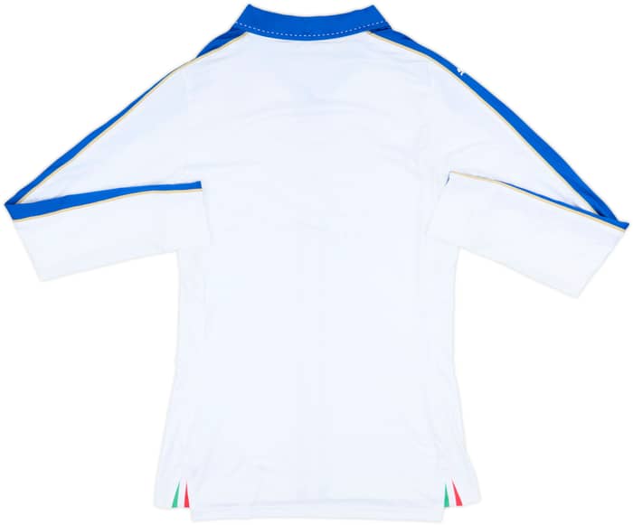 2016-17 Italy Player Issue Away L/S Shirt (L)