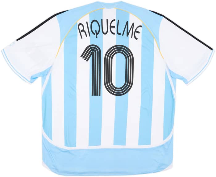 2005-07 Argentina Home Shirt Riquelme #10 (XXL)