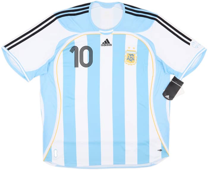 2005-07 Argentina Home Shirt Riquelme #10 (XXL)