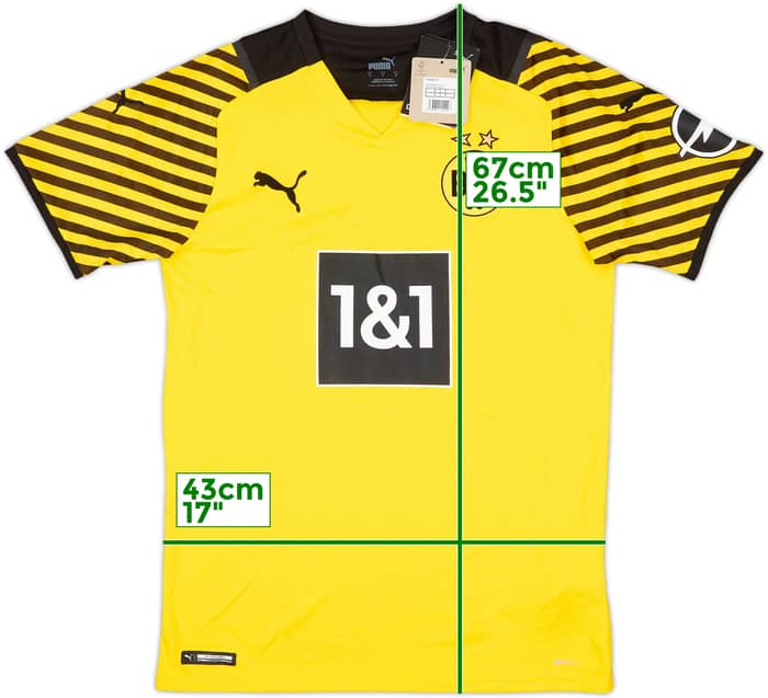 2021-22 Borussia Dortmund Home Shirt (S)