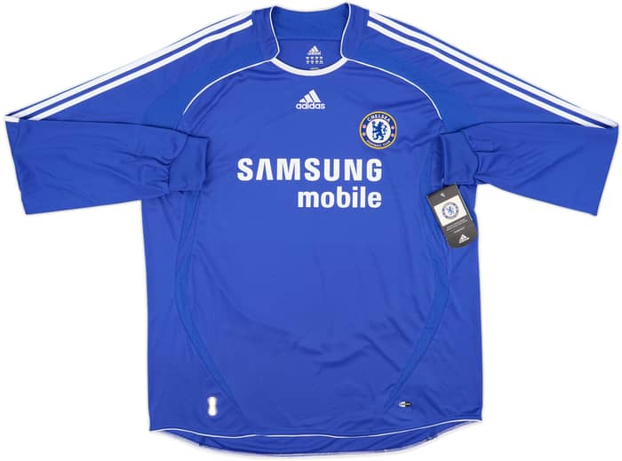 2006-08 Chelsea Home L/S Shirt Drogba #11 (XXL)